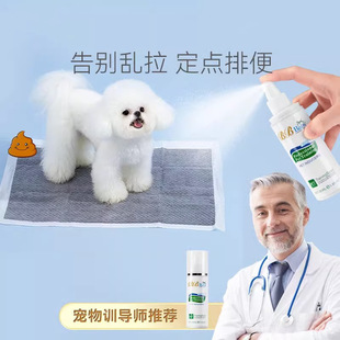 Dog toilet fixed-point defecation inducer urine spray anti-dog rambling Bichon positioning guide spray liquid