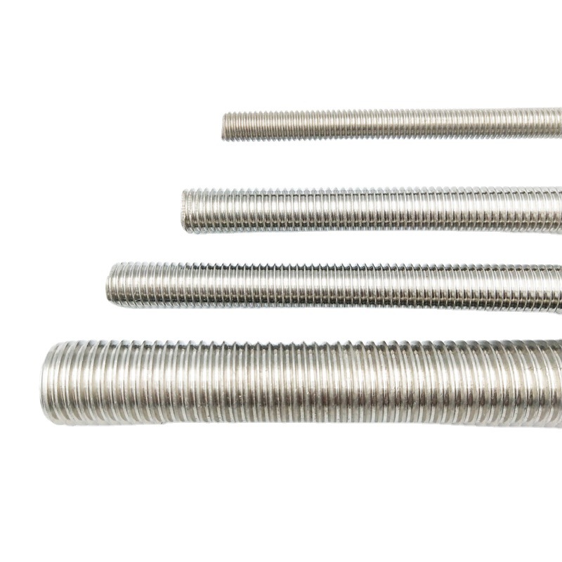 起顺201不锈钢牙条M4-M36丝杆螺纹杆全牙棒 任意长度可以加工螺柱