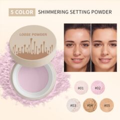 ハローキス珠光散粉霧感コントロールオイルカバー化粧粉蜜防水マット散粉クロスボーダー新製品