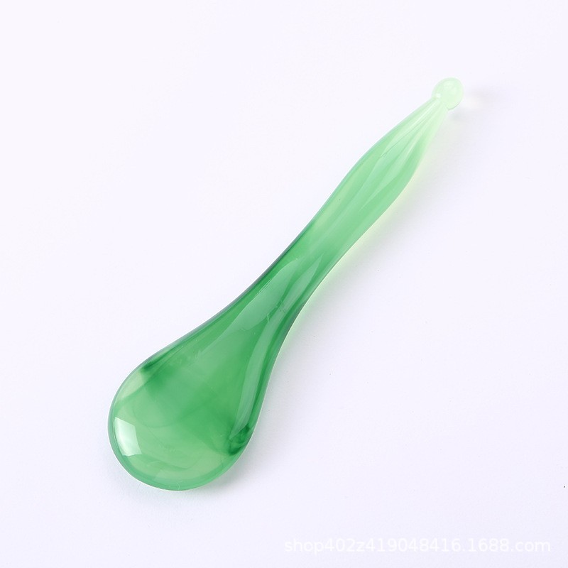 Handheld Gua Sha Massage Stick Resin Facial Beauty Wand for Body Point Care 12.7cm quality and texture