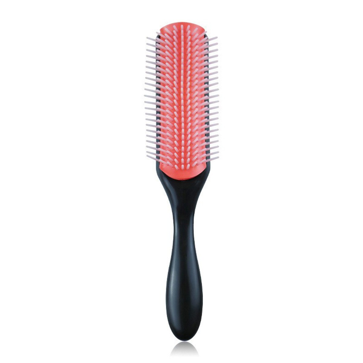 Peigne de massage classique pour cheveux lisses, peigne unisexe en plastique lissant._voghion.com