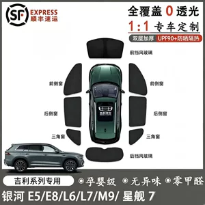 Geely Galaxy E5/E8/L6/L7 Starship 7 günəşlik pərdəsi, yan pəncərə məxfilik pərdəsi