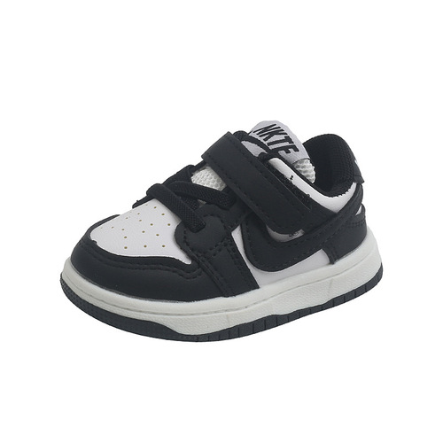 Children's sports shoes for boys and girls  spring, autumn and winter Korean style boys' baby cotton shoes small white shoes toddler shoes