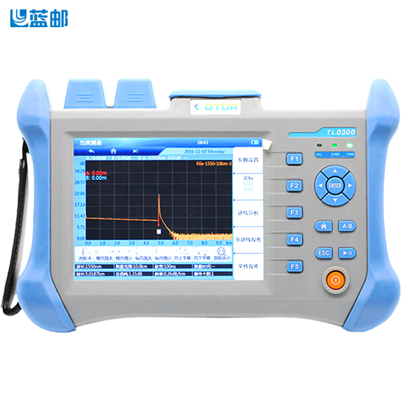 蓝邮OTDR光纤测试仪光缆断点故障寻障仪带光测试简易光时域反射仪
