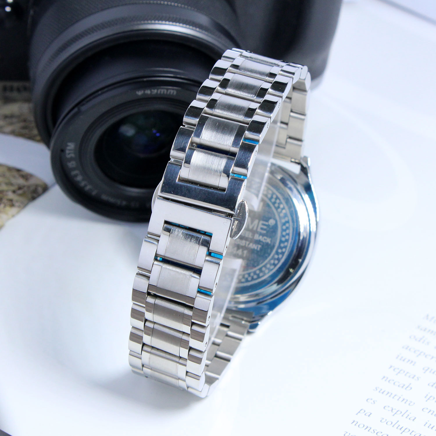 130g Weight Tempered Glass Mirror Material Alloy Strap Material Watch Classification Pointer Display Type Round, Square Dial Shape Daily, Street Occasion Quartz Movement Solid Color Pattern Men's Gender Vintage Style, Simple Style Style Vintage Style Simple Style Solid Color Quartz Watch Women's Watches 13