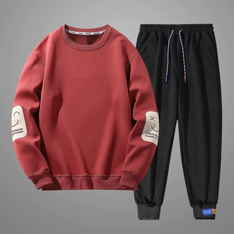 Новый мужской костюм Весенний свиток с длинным рукавом