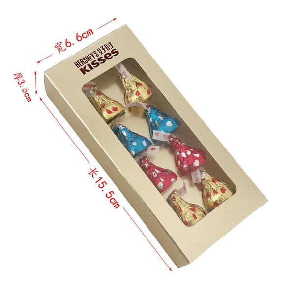 Hershey Waterdrop, 8 шт. (серебряная коробка с одним окошком)