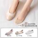 Boat Socks Women's Summer Thin Sling Invisible Shallow Heel Non-slip High Heels with Half Foot Cotton Bottom Breathable Socks