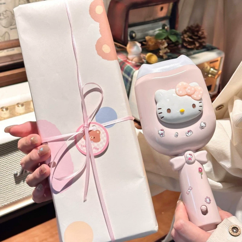 Hello Kitty Cat Claw Egg Roll Wand щипцы для завивки волос для девочек портативные французские щипцы для завивки волос 32 мм День святого Валентина День рождения