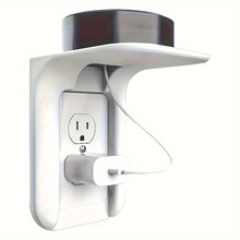 跨境厂家直销Outlet Shelf便携式免打孔插座支架收纳架开关置物架