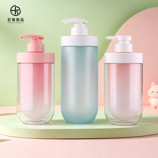 300/500ml���bϴ����ƿ��ԡ¶���w�o����Һƿ����ϴ�lˮƿPET����