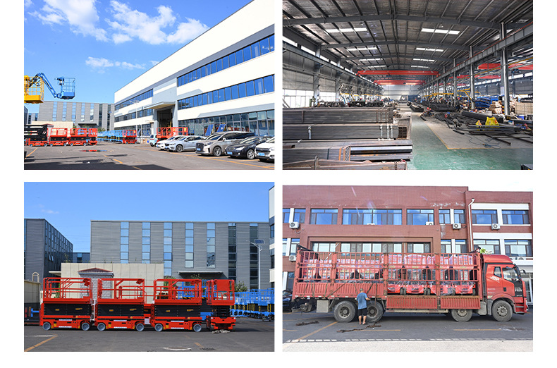 Fixed scissor lift electric hydraulic platform for loading and unloading goods in workshops and warehouses, large-tonnage fixed scissor lift