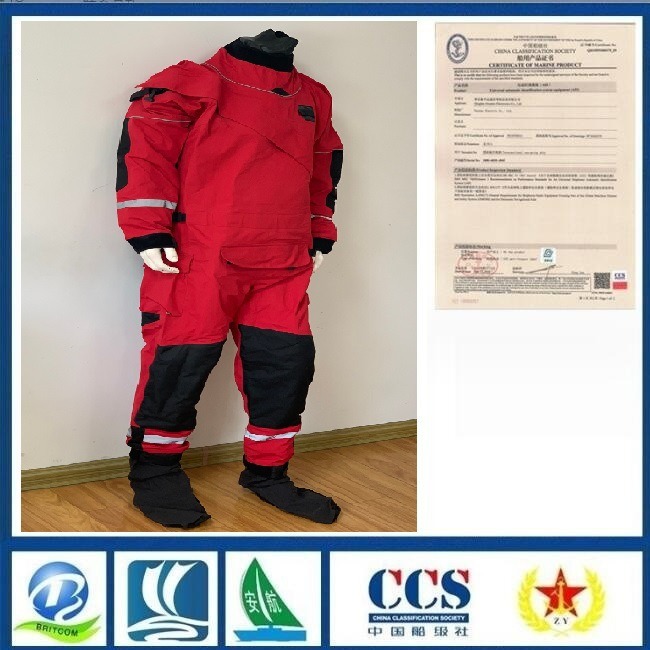 干式水域救援服 水域救援干式救援服  消防员连体干式救援服