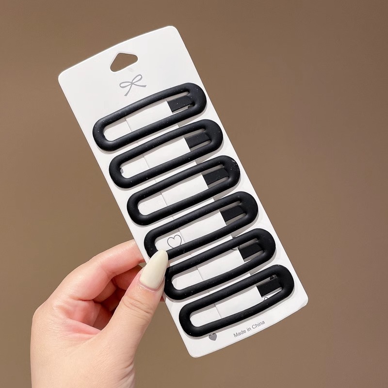 Horquilla de perlas, estilo ins, tocado coreano simple de nicho, clip de una palabra, clip lateral de flequillo simple, tocado