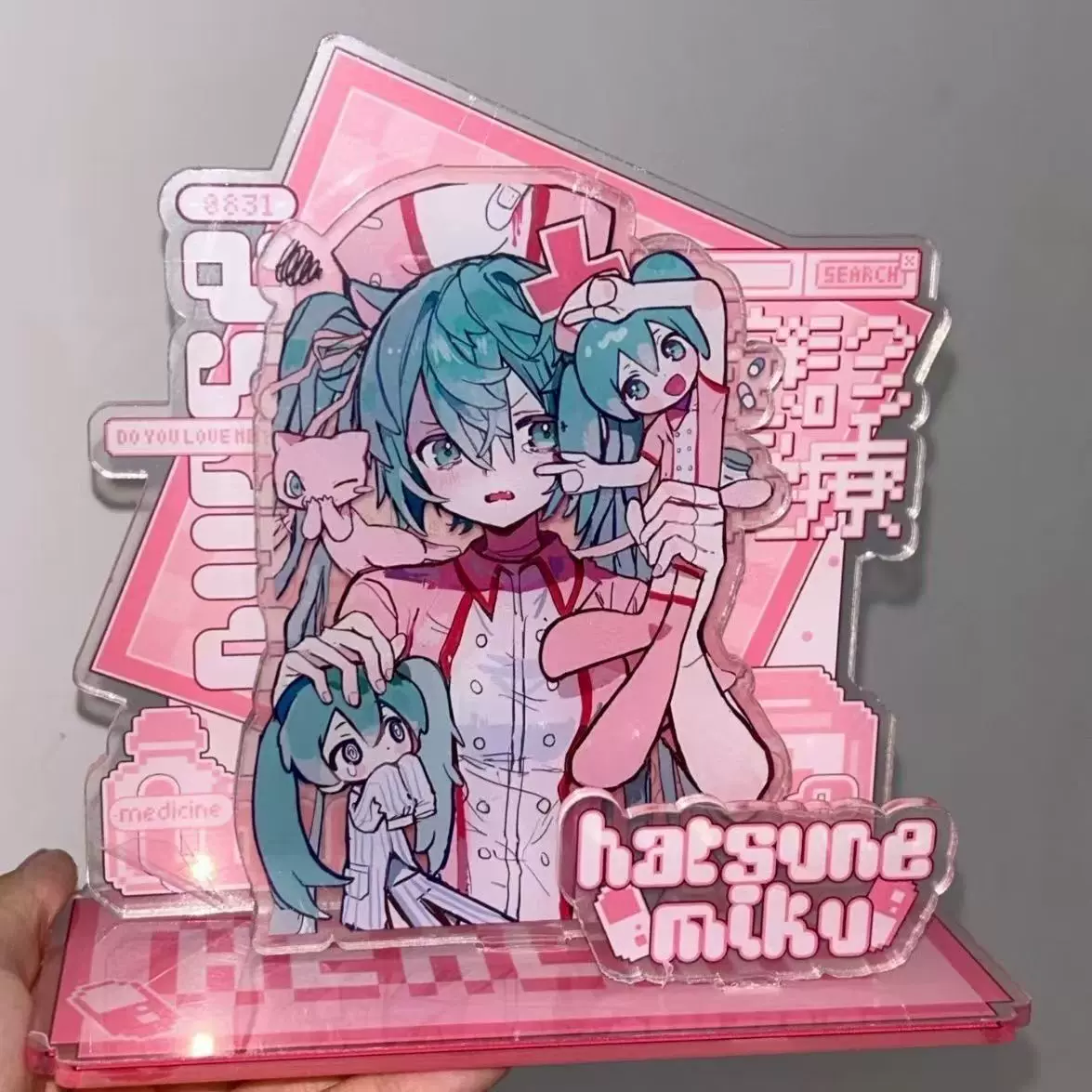 小红书初音未来周边亚克力miku立牌桌面摆件高颜值朋友闺蜜
