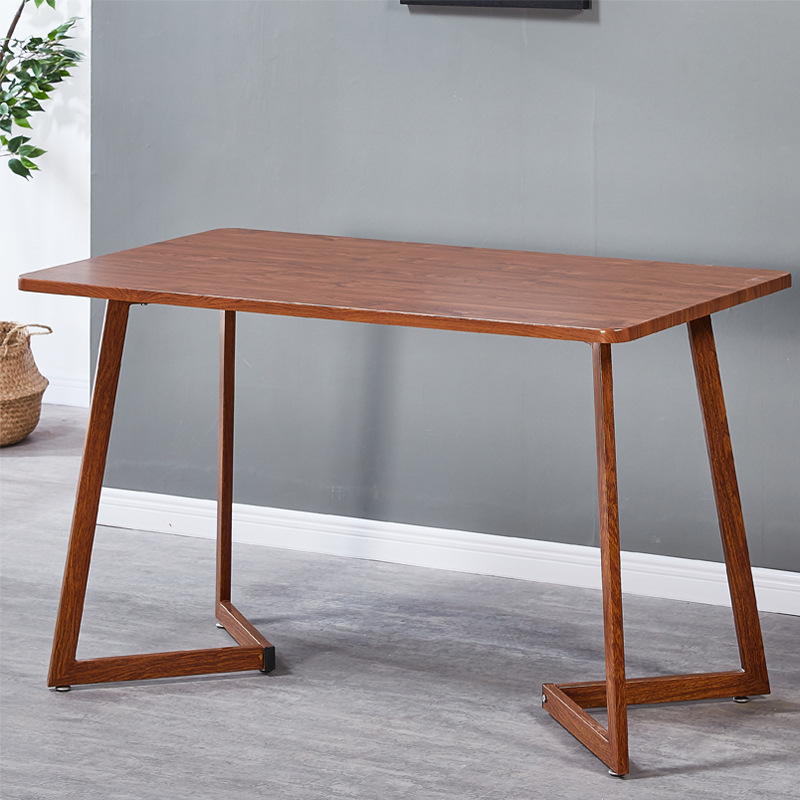 다크우드그레인 컬러 롱테이블 120-70cm 단가