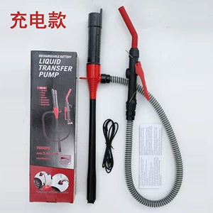 Portable lithium battery electric oil pump, new upgraded model, cross-border self-driving hose oil transfer pump, oil suction device, for wine and beverages