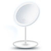 LED fill light for elementary school students with light, handheld folding mirror