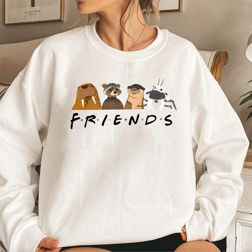 Lylla & Rocket Teefs Floor Sweatshirt GoTG3 Rocket Lylla Hoo