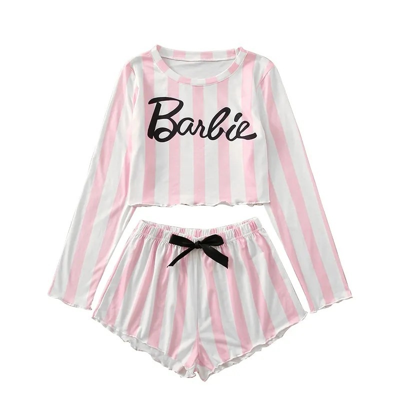 Striped Pajama Set Image 4