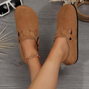 D 21113 Women's retro cork beach clogs Ůʿ�͹�ܛľ����Ь