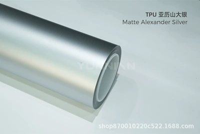 Automotive Film, Protection Film Full Car Wrap - 15215m-5-years-warranty-tpu-alexander-silver-water-sticker