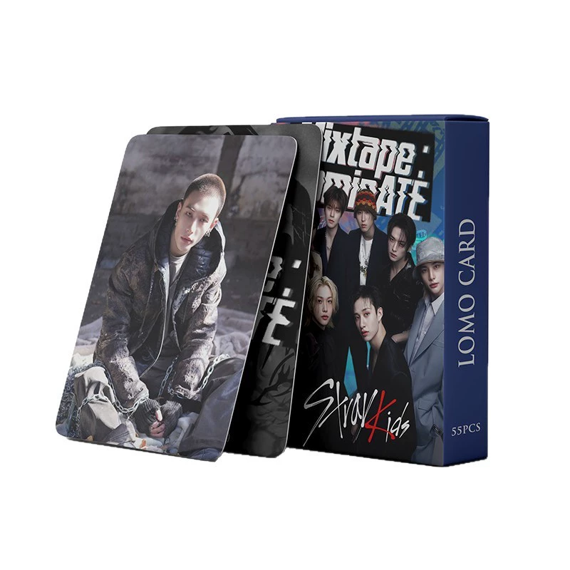 Предпродажа 55 карточек альбома Stray Kids Mixtape dominATE kpop lomo card
