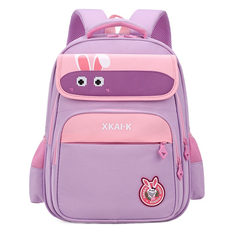 Entrega de una sola pieza de pescado natural nueva mochila estudiante de escuela primaria grado 2-5 niño hembra ligero protección de la columna vertebral transfronteriza caliente