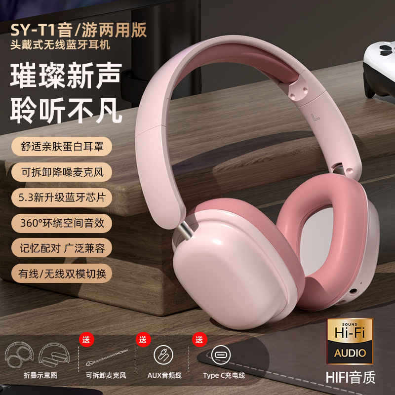 Nuevos auriculares inalámbricos transfronterizos auriculares de juego tipo Bluetooth auriculares de gran capacidad de batería marca auriculares fábrica al por mayor