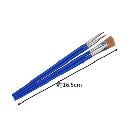 Watercolor sketching paintbrushes with blue plastic hooks, line drawing DIY digital oil painting hand-painted art brushes