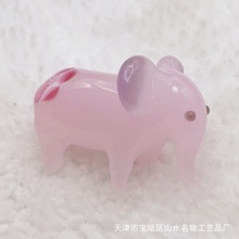 RS317-RS320 山水名物工艺品厂日式琉璃珠  手链配件小象