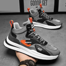 新款男鞋厚底中邦轻便时尚休闲鞋跨境学生户外潮搭简约男士运动鞋