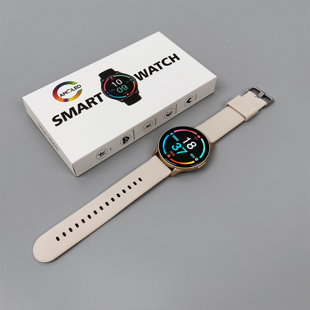 Nuevo reloj inteligente transfronterizo ZW60 AMOLED pantalla redonda Bluetooth llamada de salud reloj deportivo Smartwatc