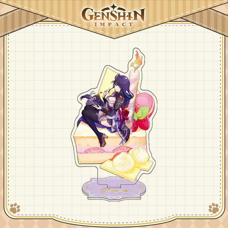Acrylic Stand Customized MY 4th Anniversary Sandwich Stand