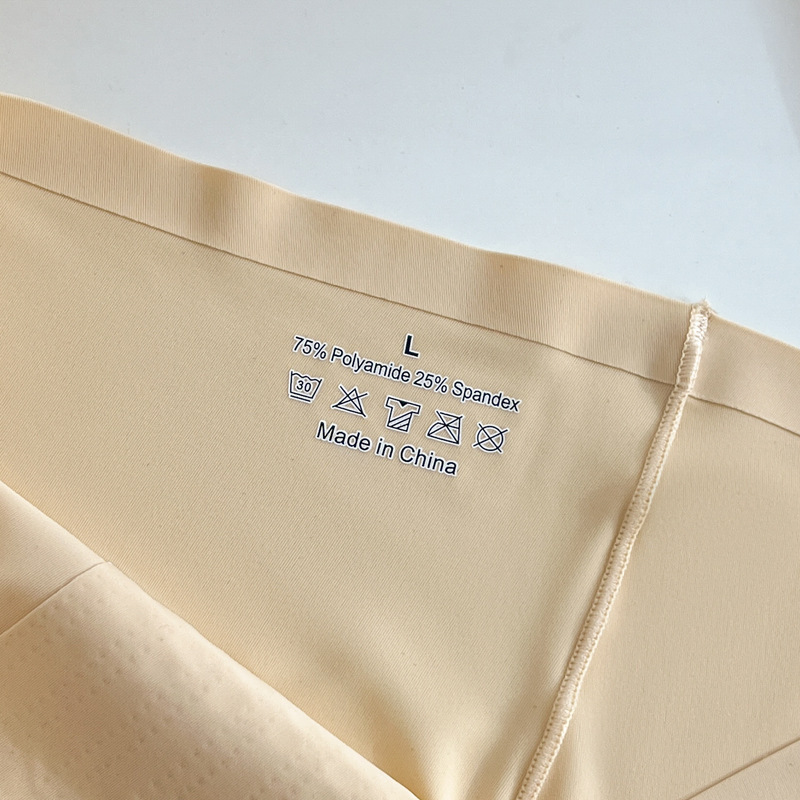 Calzoncillos bóxer para mujer de verano, seda de hielo para mujer, cintura alta sin costuras, talla grande, abdomen, pantalones de seguridad de cuatro esquinas dos en uno, delgados