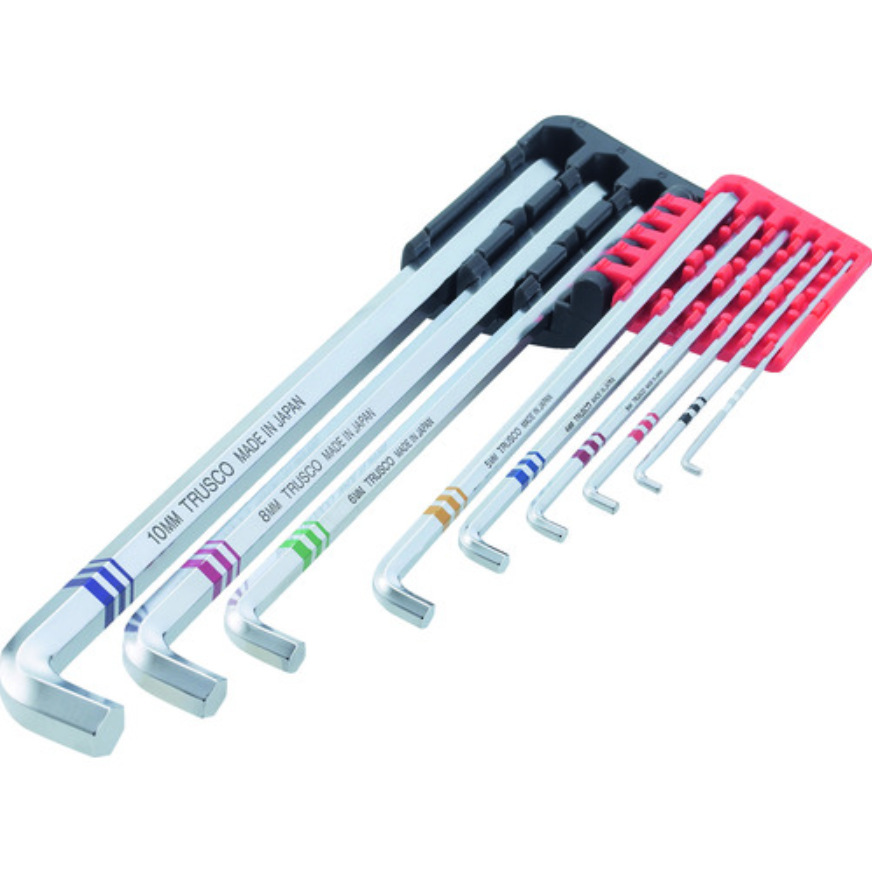 TRUSCO中山内六角扳手套装TTX-9S套装9件