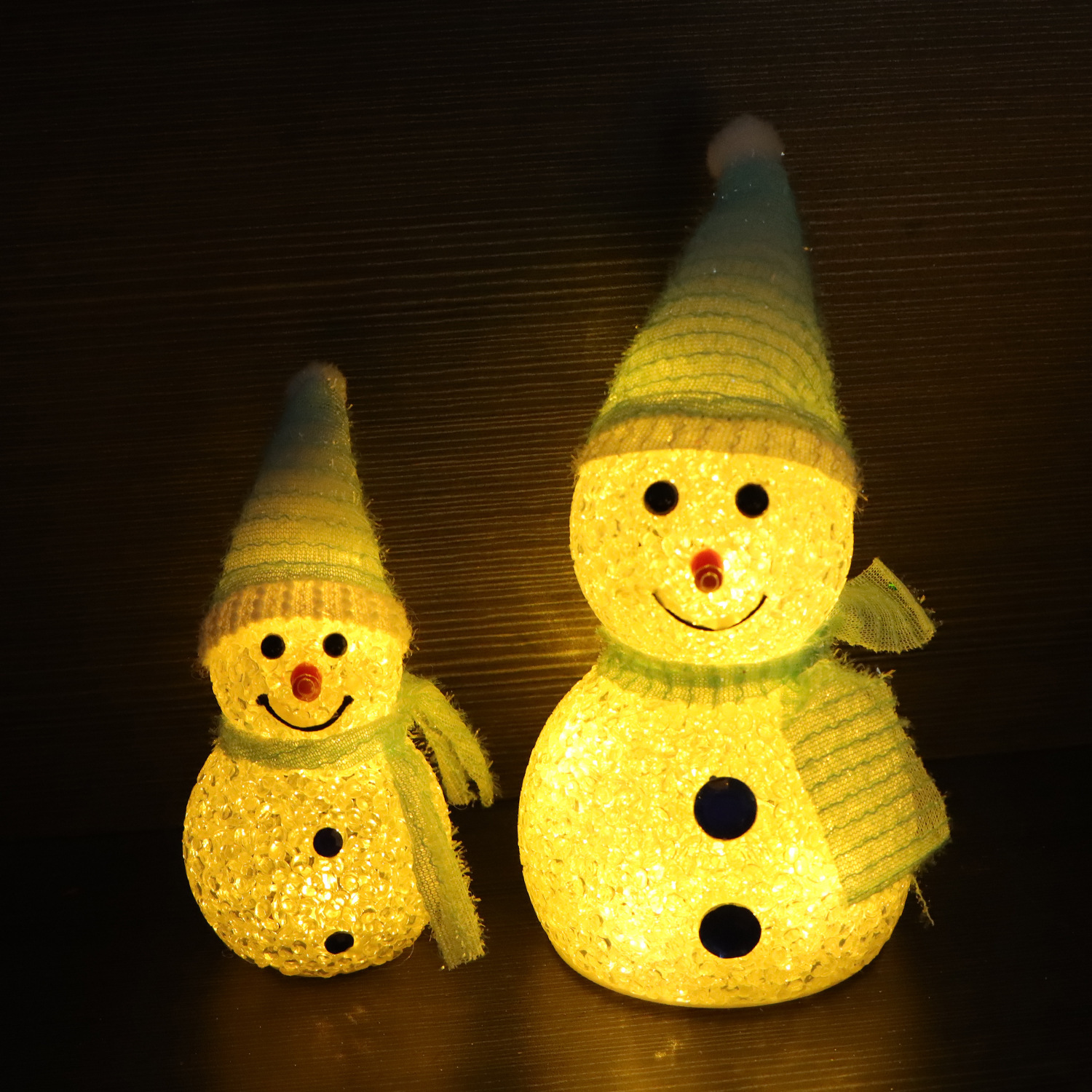 파란 눈사람(따뜻한 백색광)