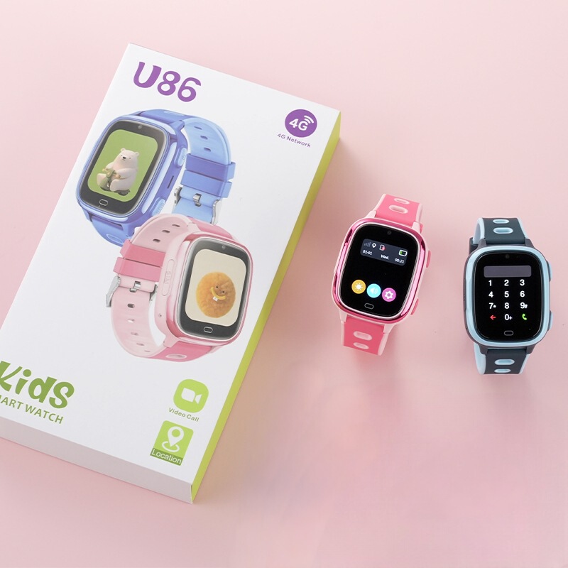 Cross-Border Exclusive Supply of New Children's Smart Watches with Gps Positioning, High-Definition Photography, Video Calls, U86 Phone Watch