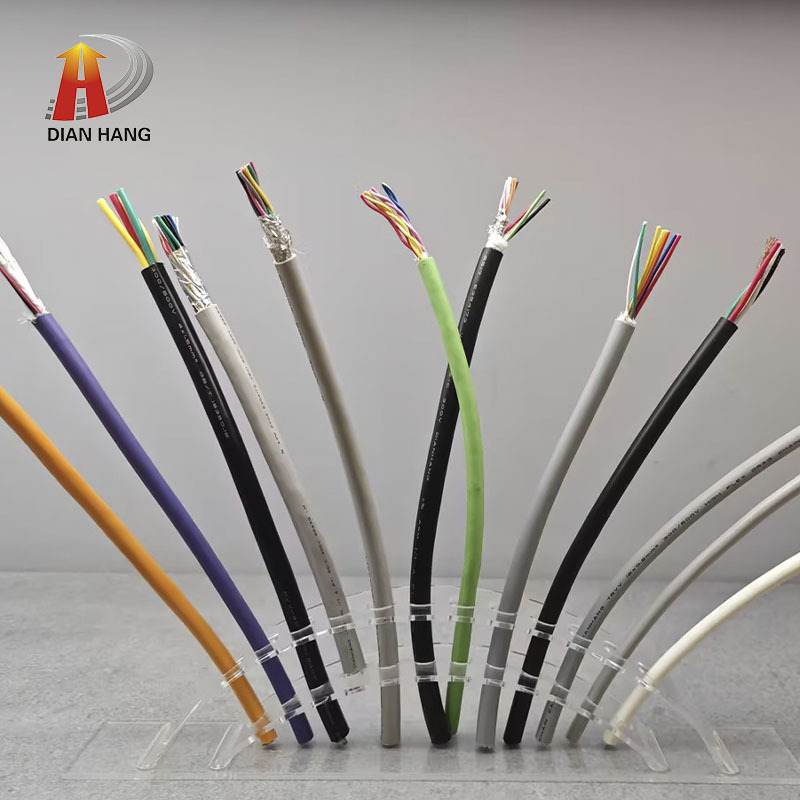 UL21572 TPU护套线镀锡铜传感器机器人柔性电线电缆