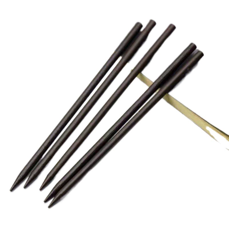 Древняя деревянная заколка для волос, простая заколка для волос, имитация заколки из черного дерева, цвет персикового дерева, аксессуар для волос ручной работы, изготовитель заколок, китайский стиль.