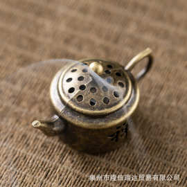 迷你禅意小香炉茶壶小祥云专用创意香盘香薰炉家用自用香道小摆件