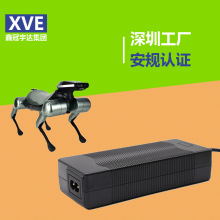 12V5A 24V2.5A工業機器人機械手臂鋰電池充電器帶轉燈歐標充電器