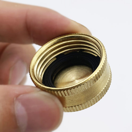 American Garden Hose Female Cap 3/4 Female Cap End Outlet Capping Cap Brass Hose End Cap Plug