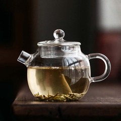 Japanese tea ceremony pot with glass dry bubble table small water storage purple sand pot tray tea set accessories pot holder