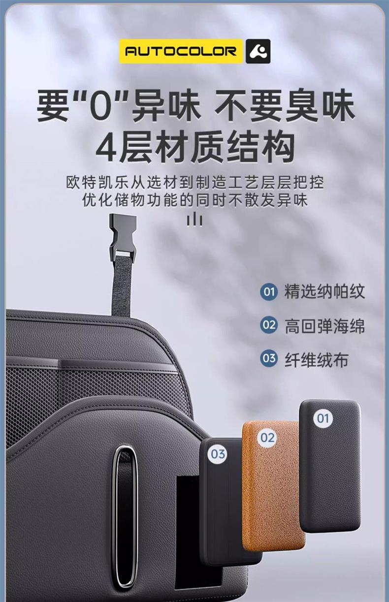 Car Seat Back Storage Box, Car Tissue Box, Multifunctional Seat Back Storage Bag, Hanging Storage Rack, Water Cup Holder