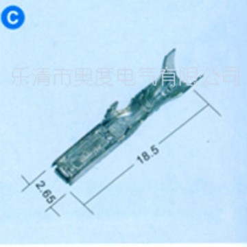 厂家销售DJ623-2*0.6A，B，端子