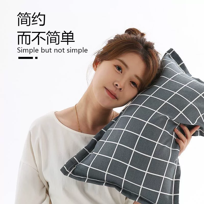 Старая грубая ткань цельногречневая подушка общежитие гречневая подушка наволочка для взрослых шейная подушка для сна Подушки для мужчин и женщин