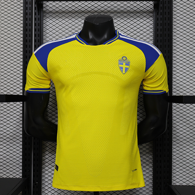 adidas x Sweden 2026 Home Authentic Jersey Yellow