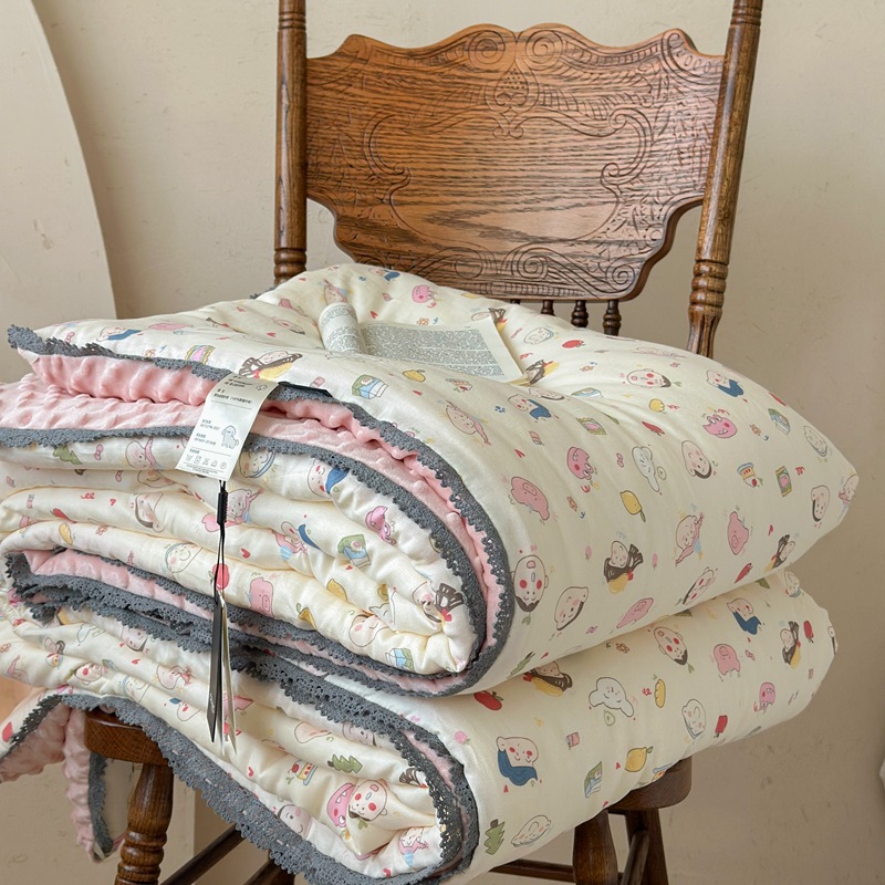 면 거즈 비니 이불 - 동화 마을