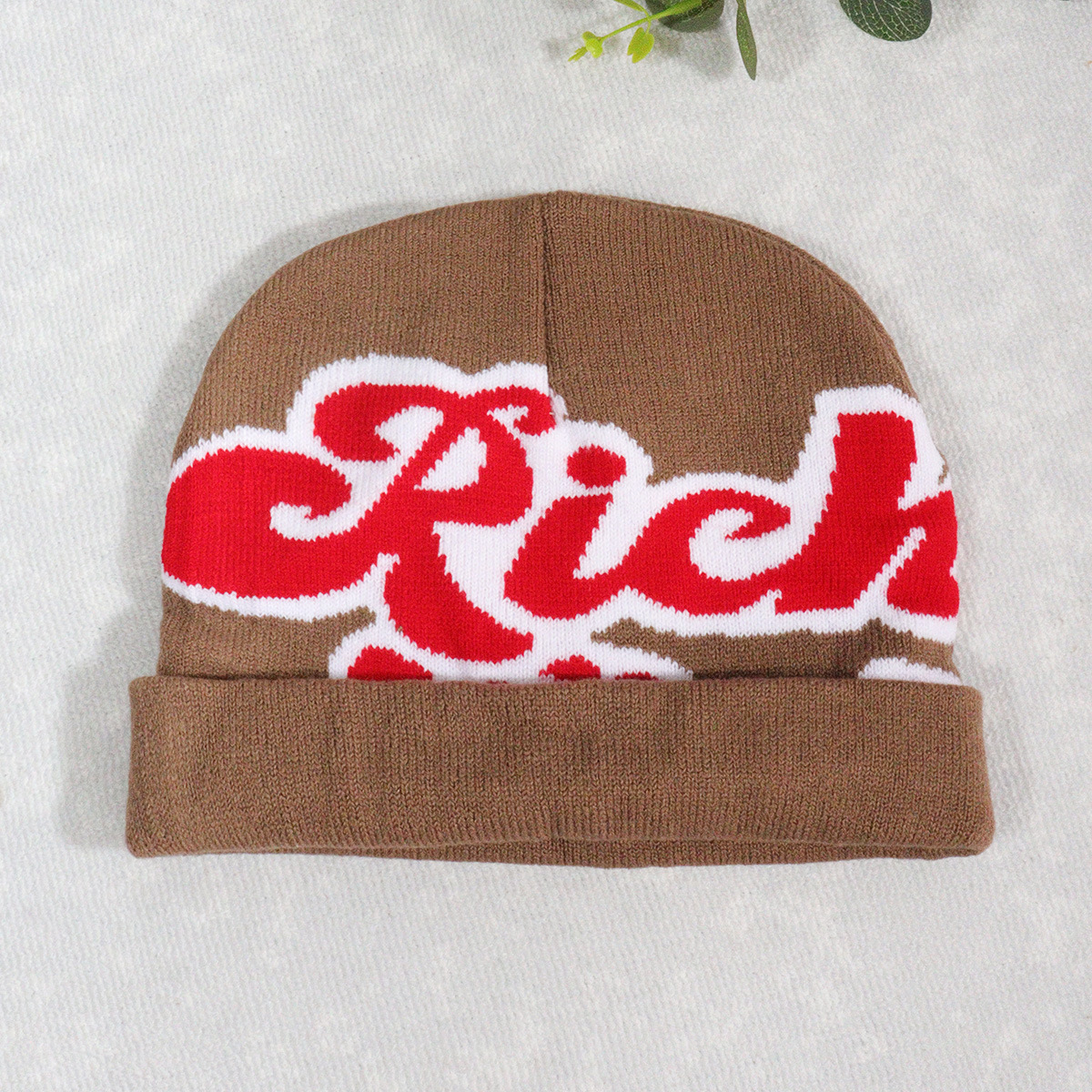 Unisex Strickmütze Alphabet Strickmütze warme Strickmütze_voghion.com